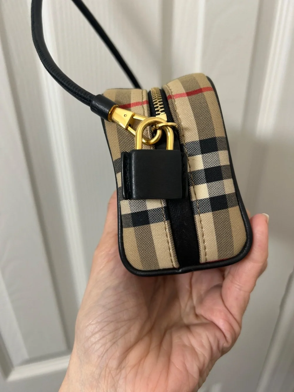 Burberry Half Cube Crossbody Bag - Picture 6 of 10
